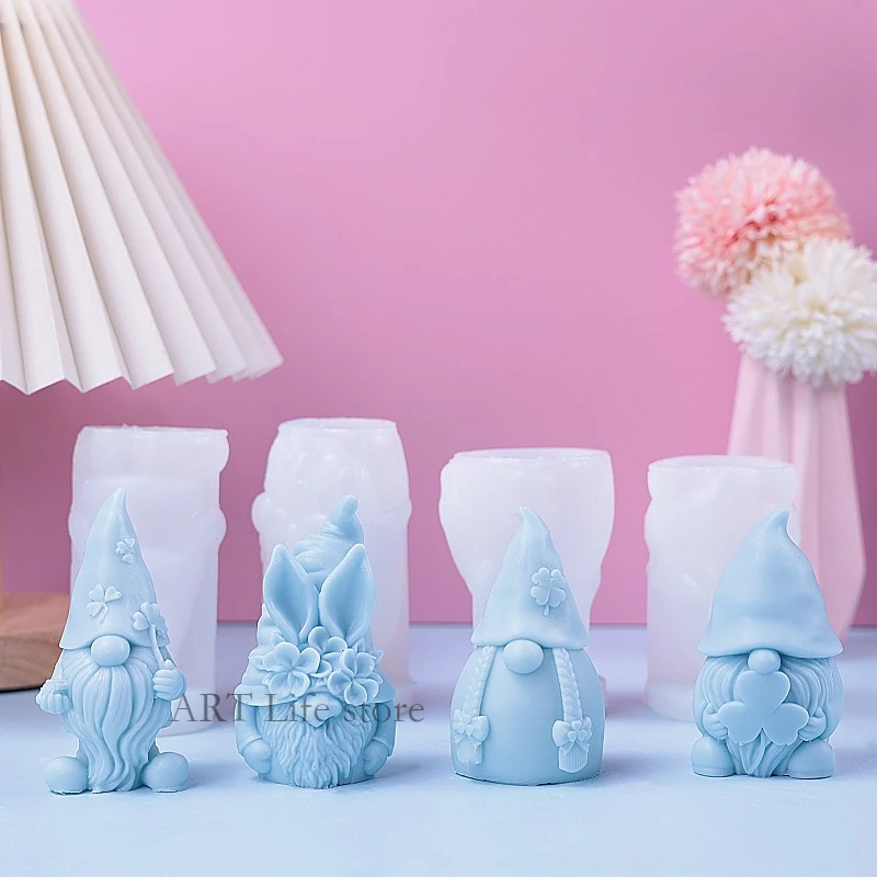 Christmas Dwarf Silicone Candl - Soap Making Gifts 评论和价格