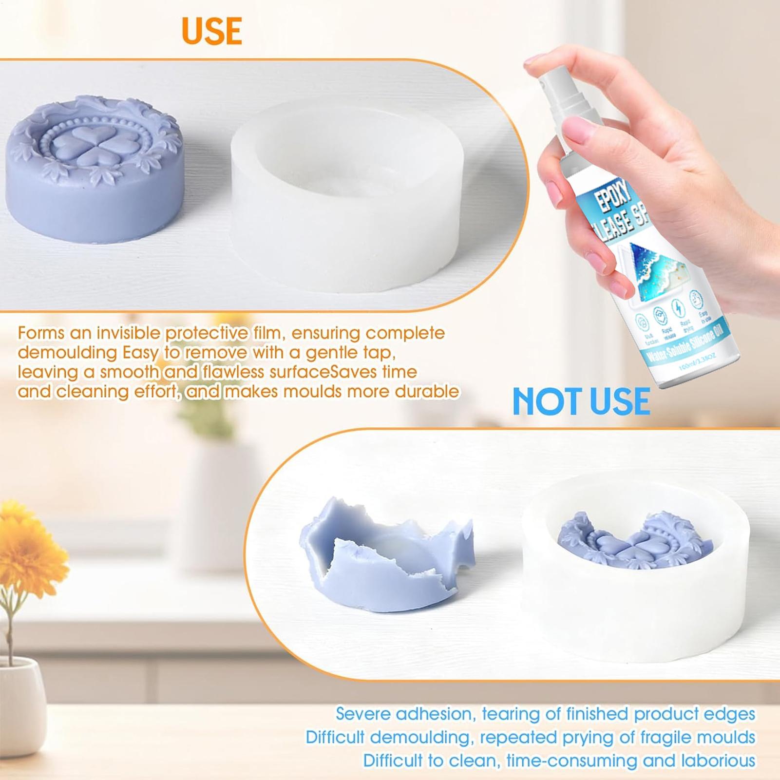 100ml Silicone Release Spray E - Soap Making Instructions 评论和价格