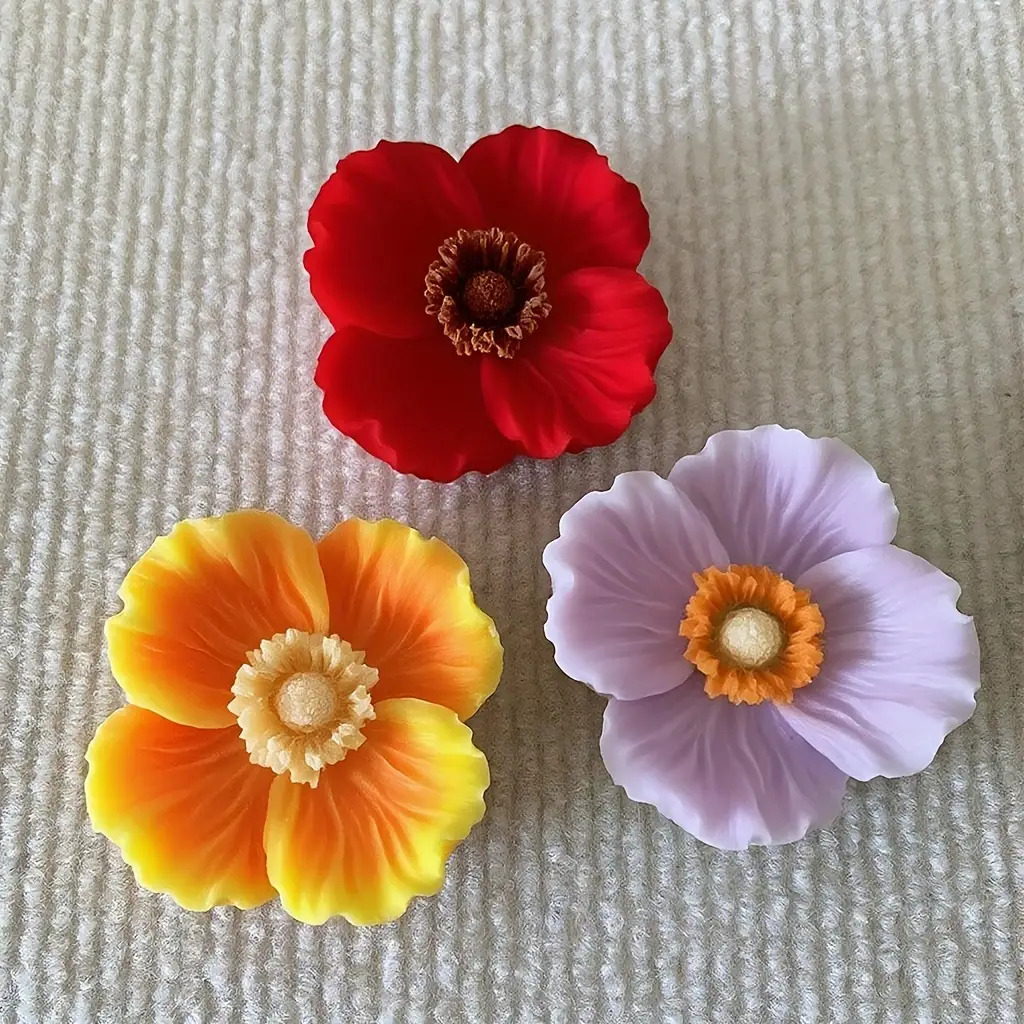 Flower Silicone Candle Mold, C - Soap Making Gifts 评论和价格