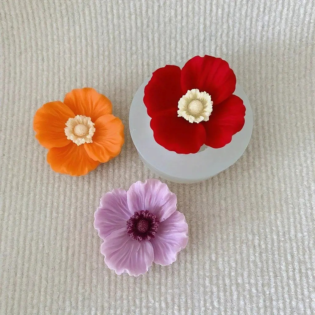 Flower Silicone Candle Mold, C - Soap Making Gifts 评论和价格