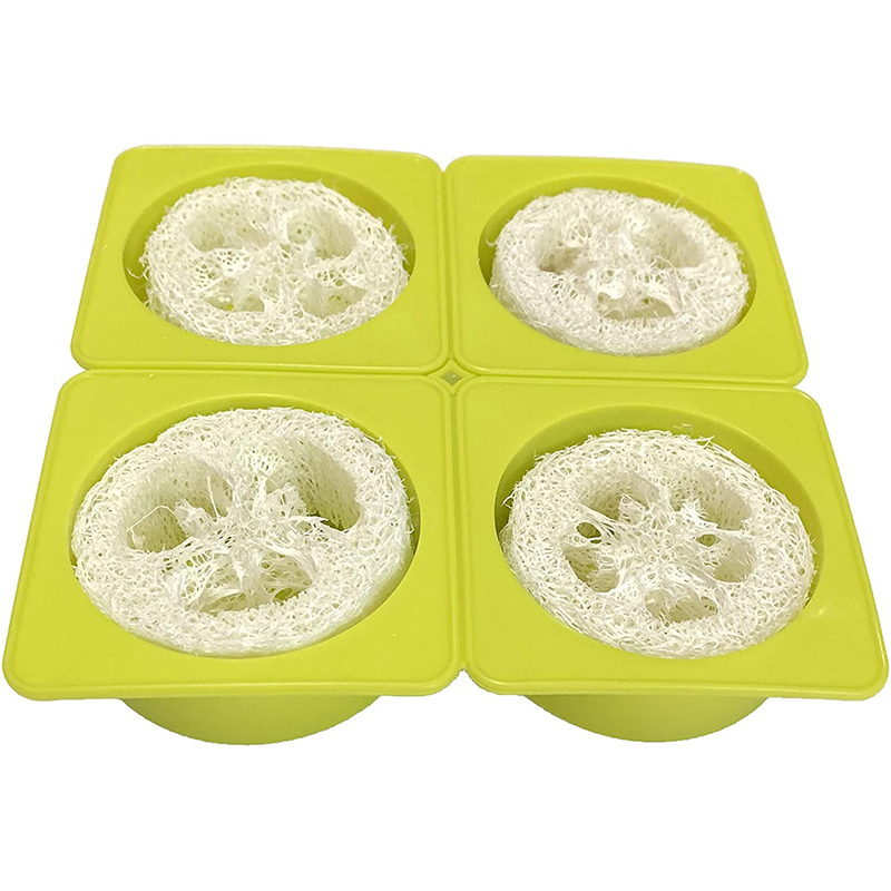4Cavity Round Silicone Soap Mo - Soap Making Kit For Beginners 评论和价格