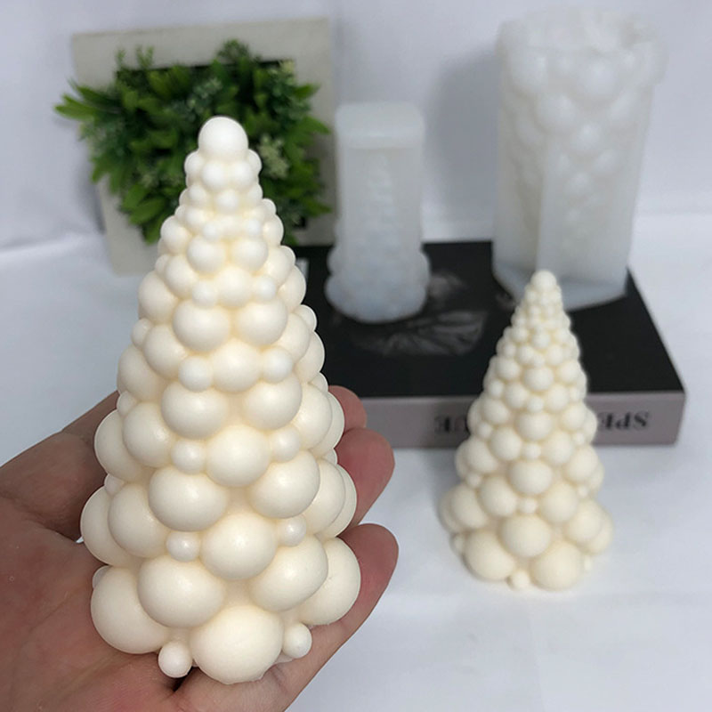 3D Bubble Christmas Tree Silic - Soap Making Kit For Beginners 评论和价格