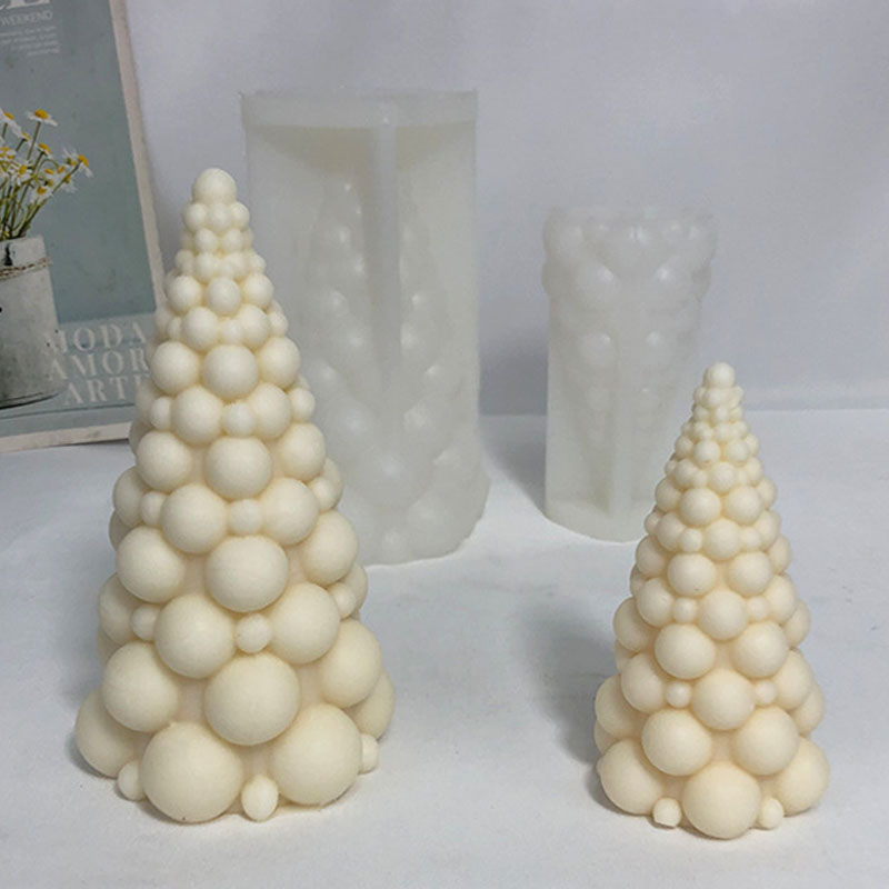 3D Bubble Christmas Tree Silic - Soap Making Kit For Beginners 评论和价格