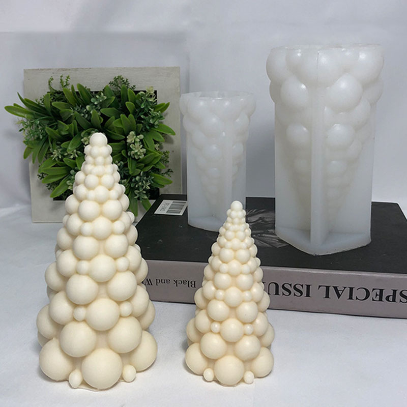3D Bubble Christmas Tree Silic - Soap Making Kit For Beginners 评论和价格