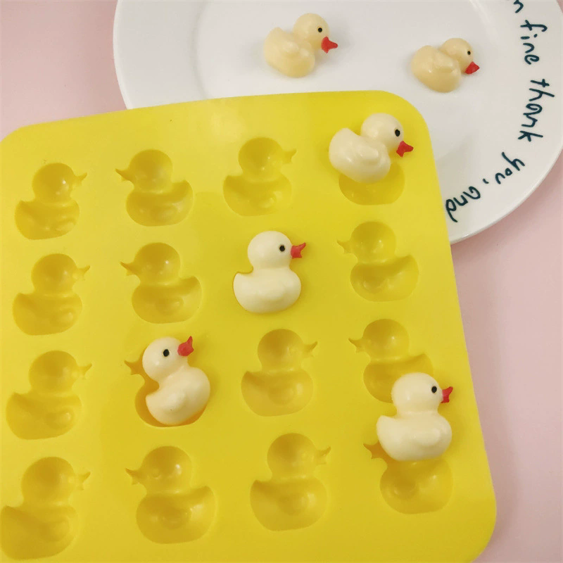 3D Duck Silicone Mold For Soap - Soap Making Instructions 评论和价格