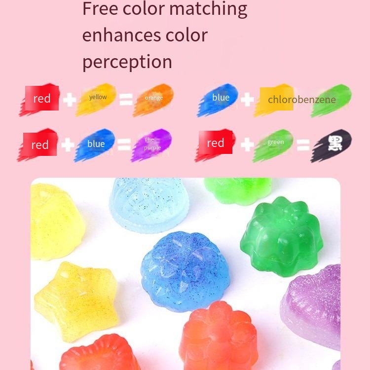 DIY Handmade Soap Crystal Soap - Soap Making Gifts 评论和价格
