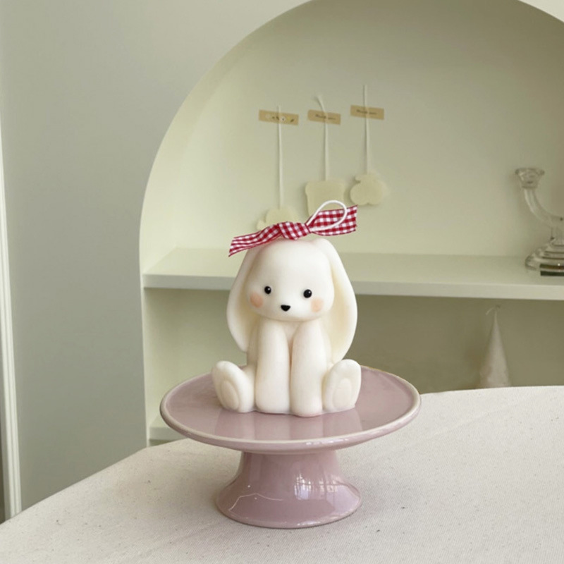 Sitting Rabbit Silicone Candle - Soap Making Gifts 评论和价格