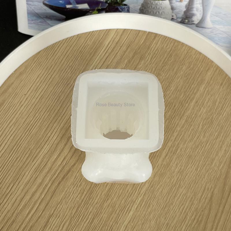 3D Roman Column Candle Silicon - Soap Making Gifts 评论和价格