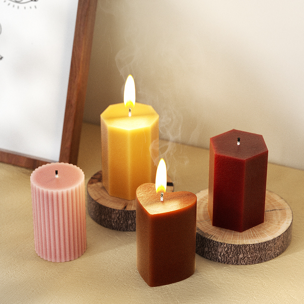 Geometry Column Silicone Mold  - Soap Making Gifts 评论和价格