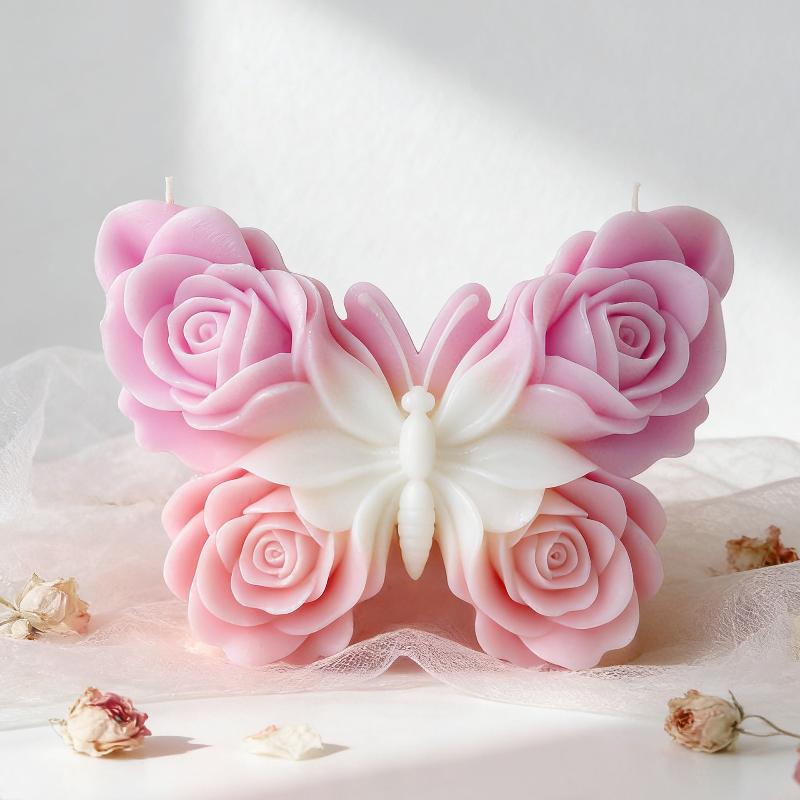 DIY Rose Butterfly Form Silico - Soap Making Ins 评论和价格