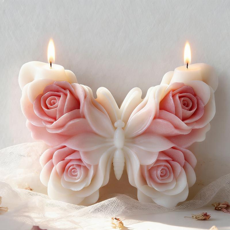 DIY Rose Butterfly Form Silico - Soap Making Ins 评论和价格