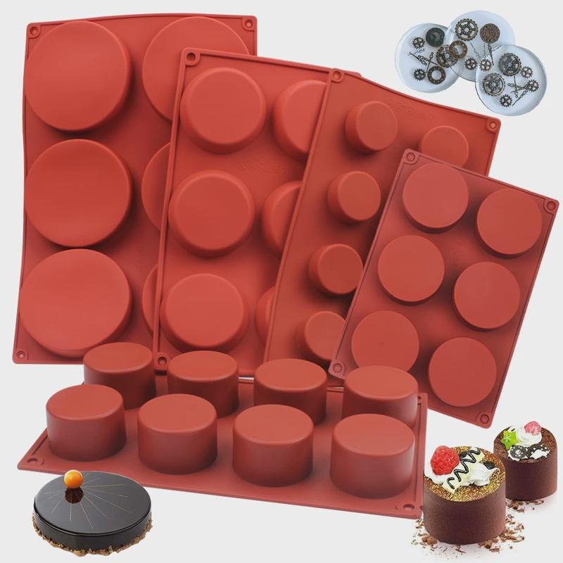 Round Silicone Soap Mold DIY H - Soap Making Instructions 评论和价格